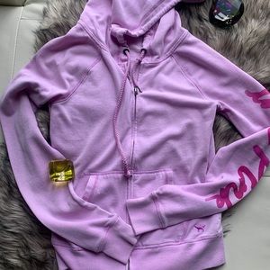 PINK zip hoodie